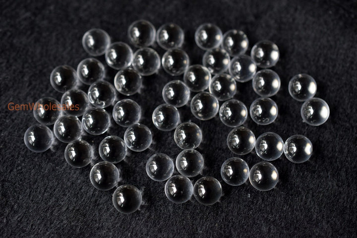 Clear quartz - Round- beads supplier