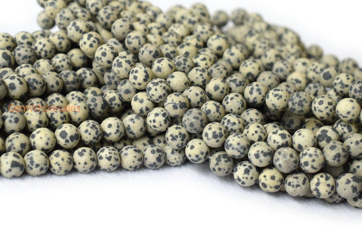 Dalmation jasper - Round- beads supplier