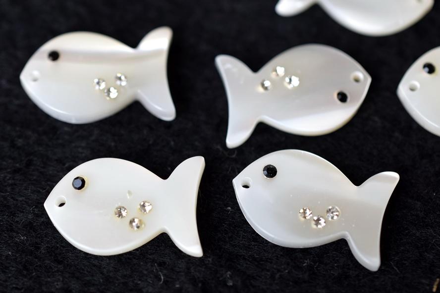 White MOP - Animal- beads supplier