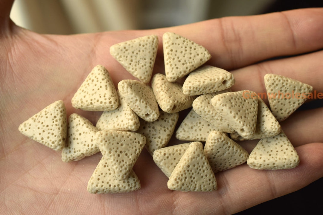 Lava - triangle- beads supplier