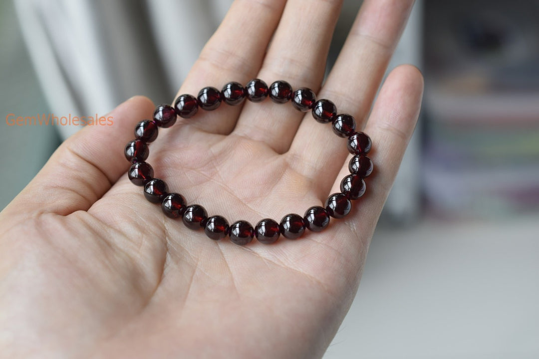 Garnet - Round- beads supplier