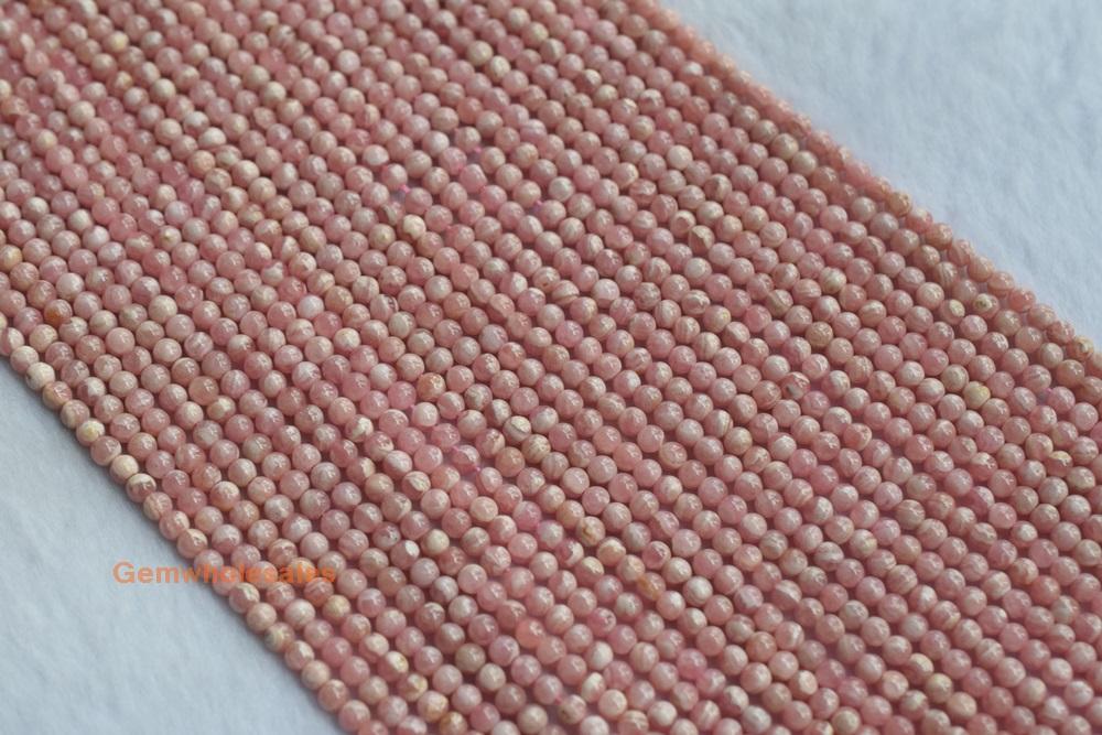 Rhodochrosite - Round- beads supplier