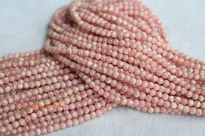 Rhodochrosite - Round- beads supplier