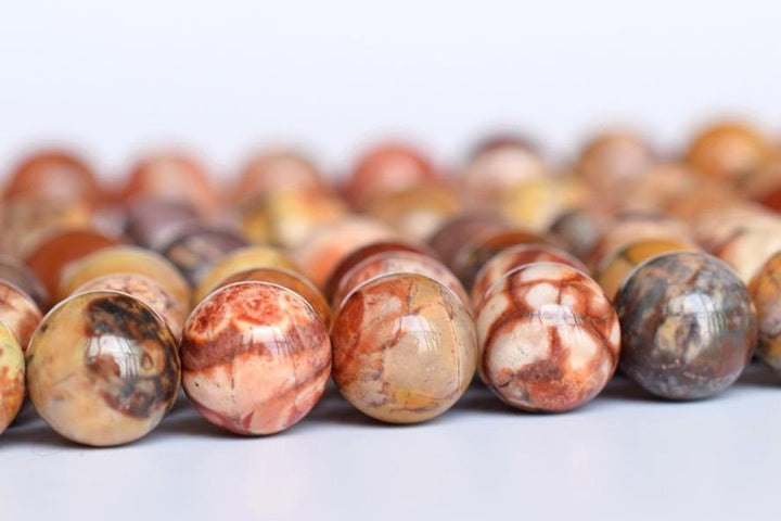 15.5" 6mm/8mm/12mm Natural Birdseye rhyolite jasper round beads,Birds eye rhyolite