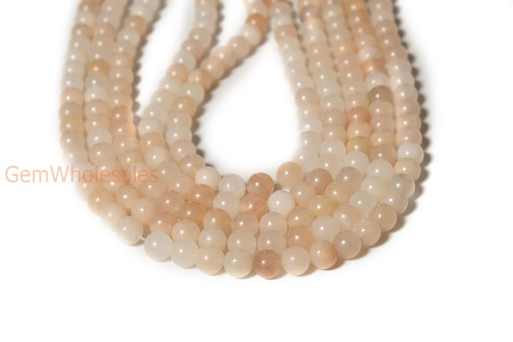 15.5" 8mm/10mm Natural light pink aventurine round beads,light pink gemstone