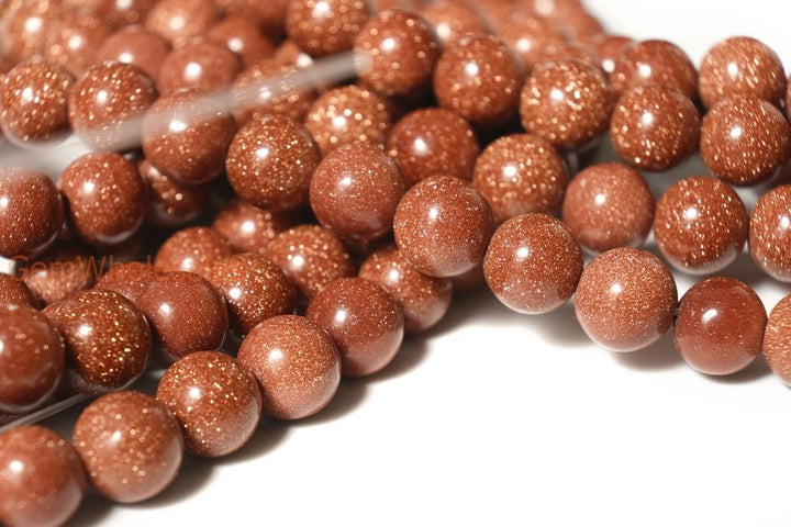 14.5" Golden Sandstone 6mm/8mm/10mm round beads, Golden sandstone round beads