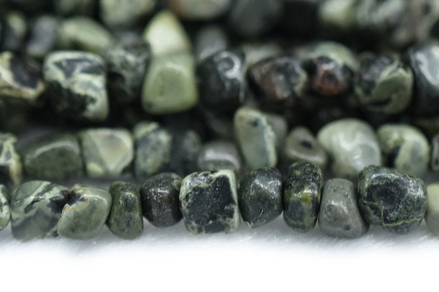 15.5" 3~5mm Natural Kambaba stone pebbles beads,potato beads, small nugget beads
