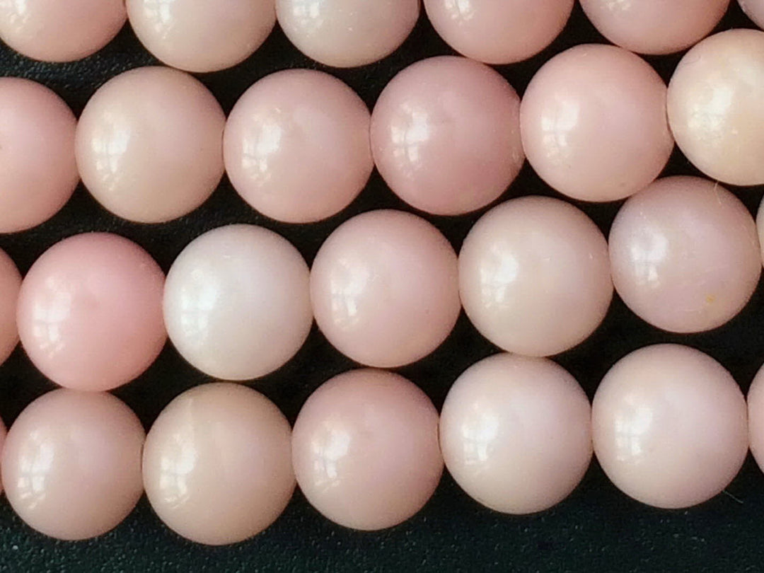 15.5" Pink opal 6mm/8mm round beads, pink gemstone beads,pink color semi-precious stone