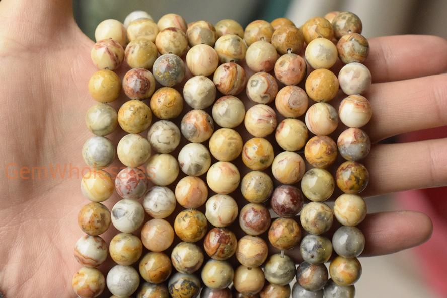 crazy Agate - Round- beads supplier