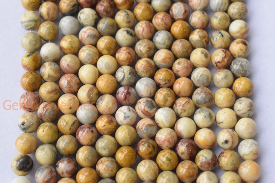 crazy Agate - Round- beads supplier