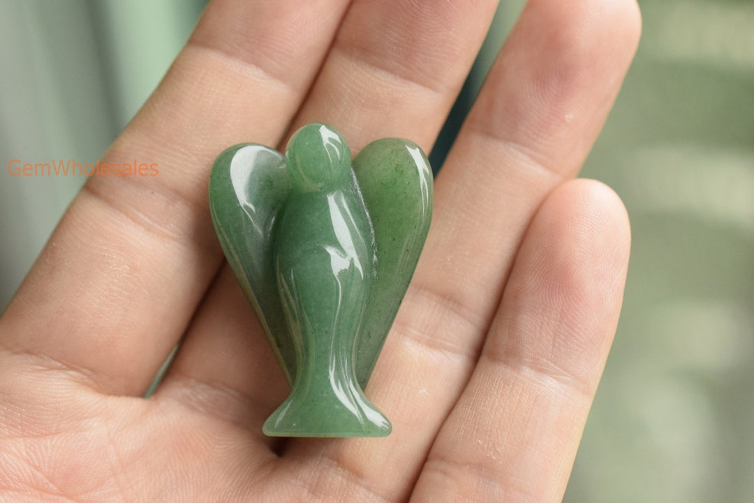 Green Aventurine - Angel- beads supplier
