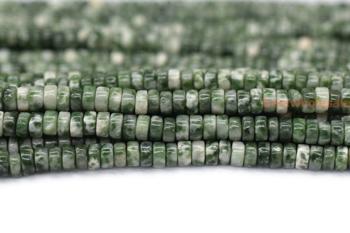 Green spot stone - Heishi- beads supplier