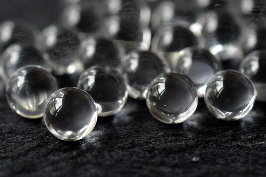 Clear quartz - Round- beads supplier