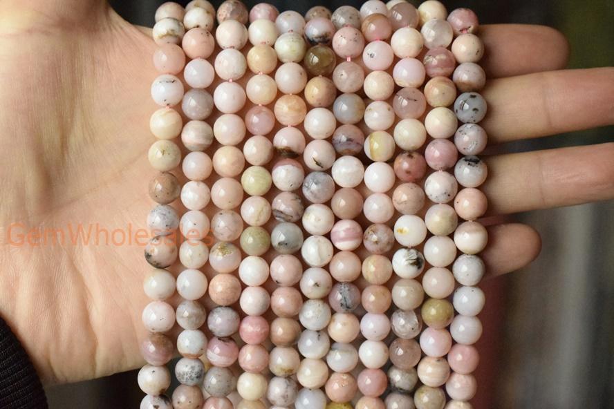 Pink Opal - Round- beads supplier