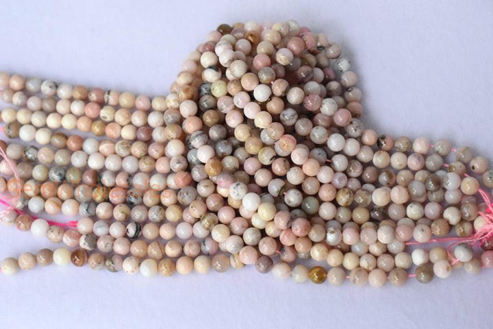 Pink Opal - Round- beads supplier