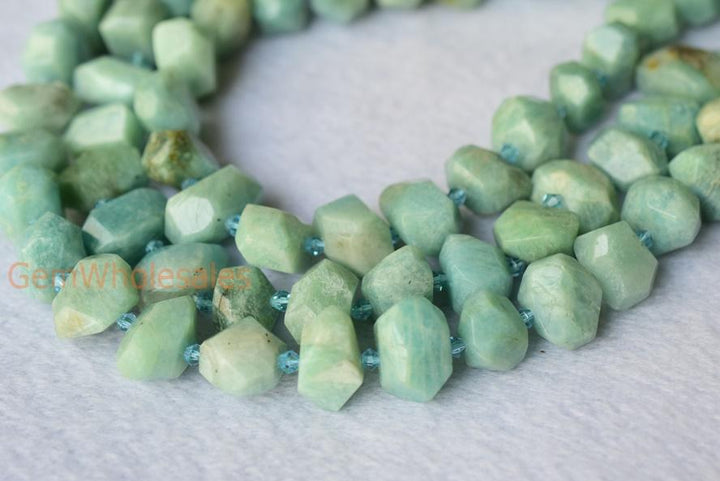 Amazonite - Nugget- beads supplier
