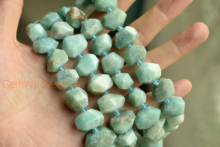 Amazonite - Nugget- beads supplier