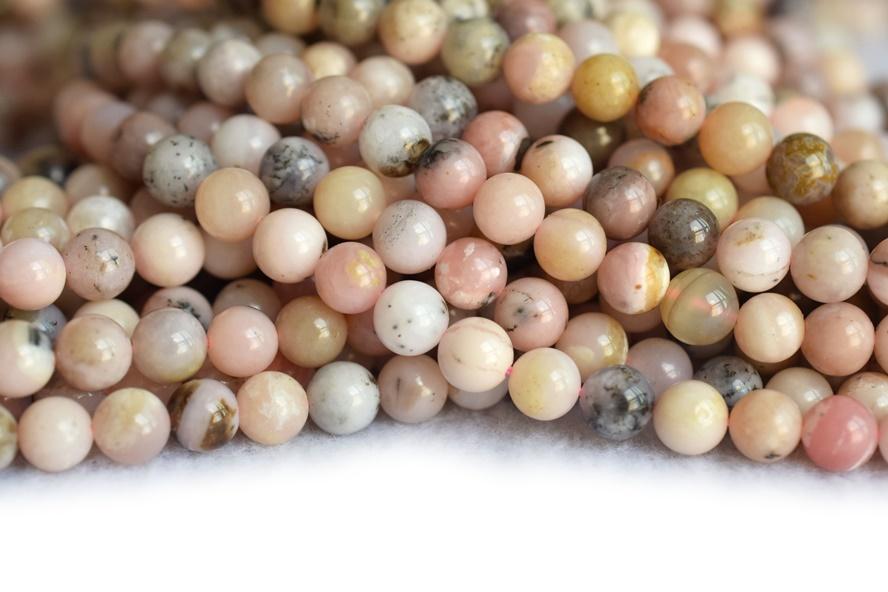 Pink Opal - Round- beads supplier