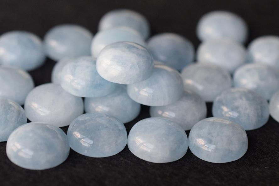 Aquamarine - Round- beads supplier