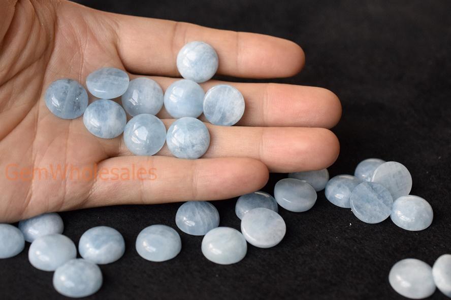 Aquamarine - Round- beads supplier
