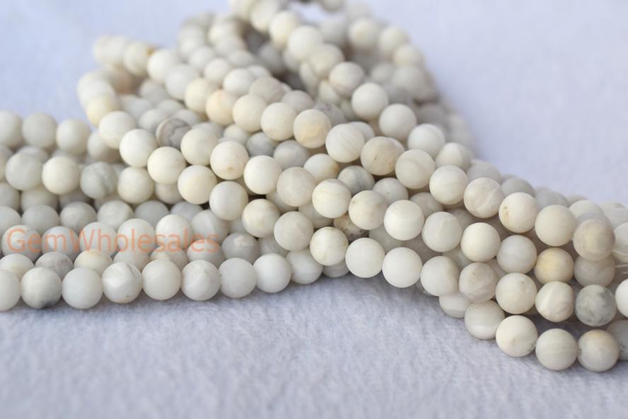 lace Agate - Round- beads supplier