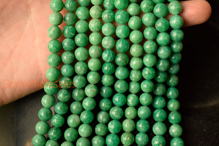 Amazonite - Round- beads supplier