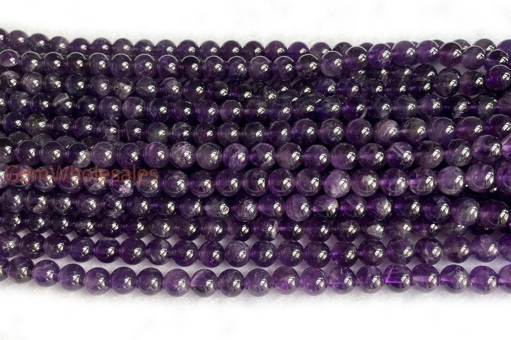Amethyst - Round- beads supplier