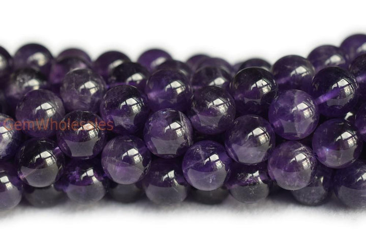 Amethyst - Round- beads supplier