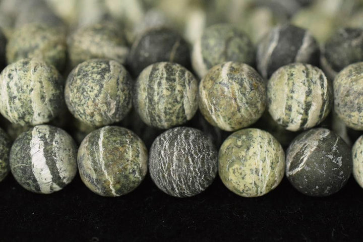 Zebra Jasper - Round- beads supplier