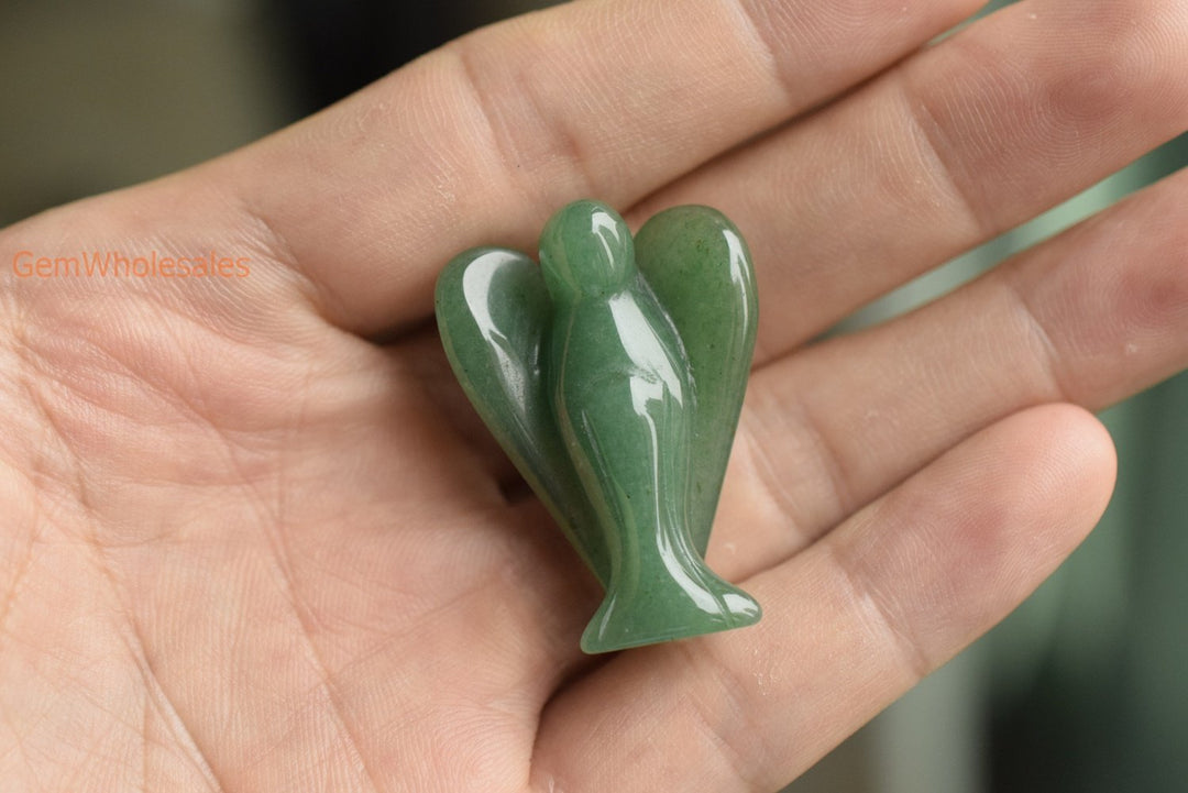 Green Aventurine - Angel- beads supplier