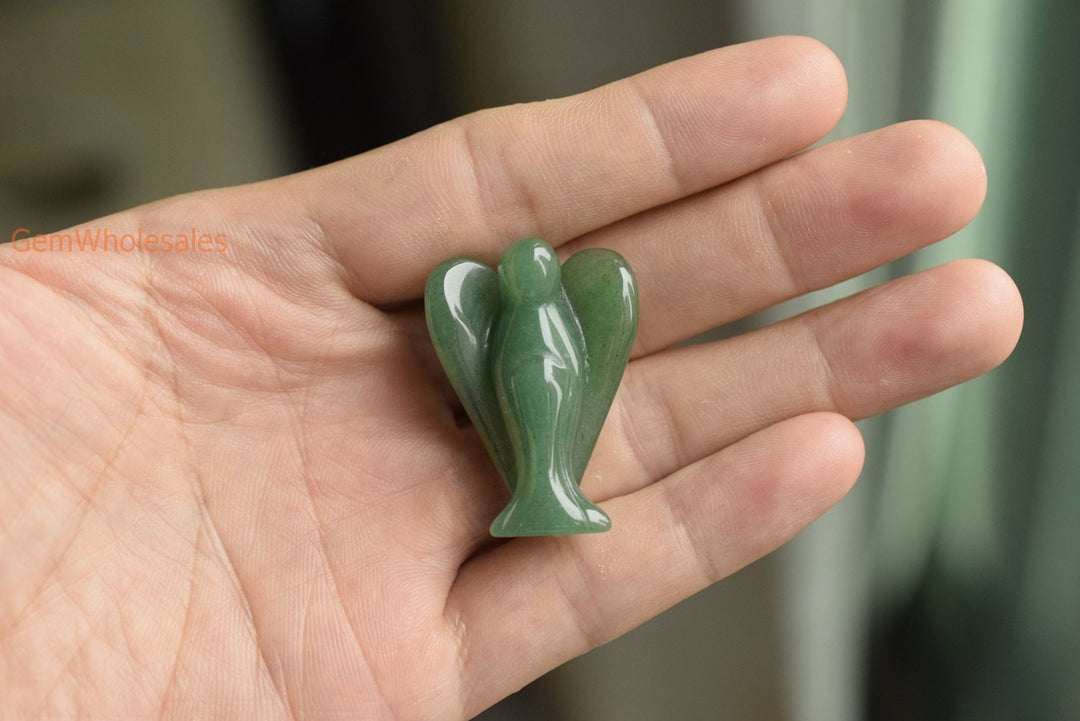 Green Aventurine - Angel- beads supplier