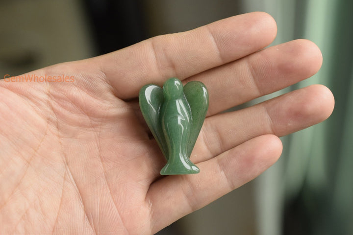Green Aventurine - Angel- beads supplier