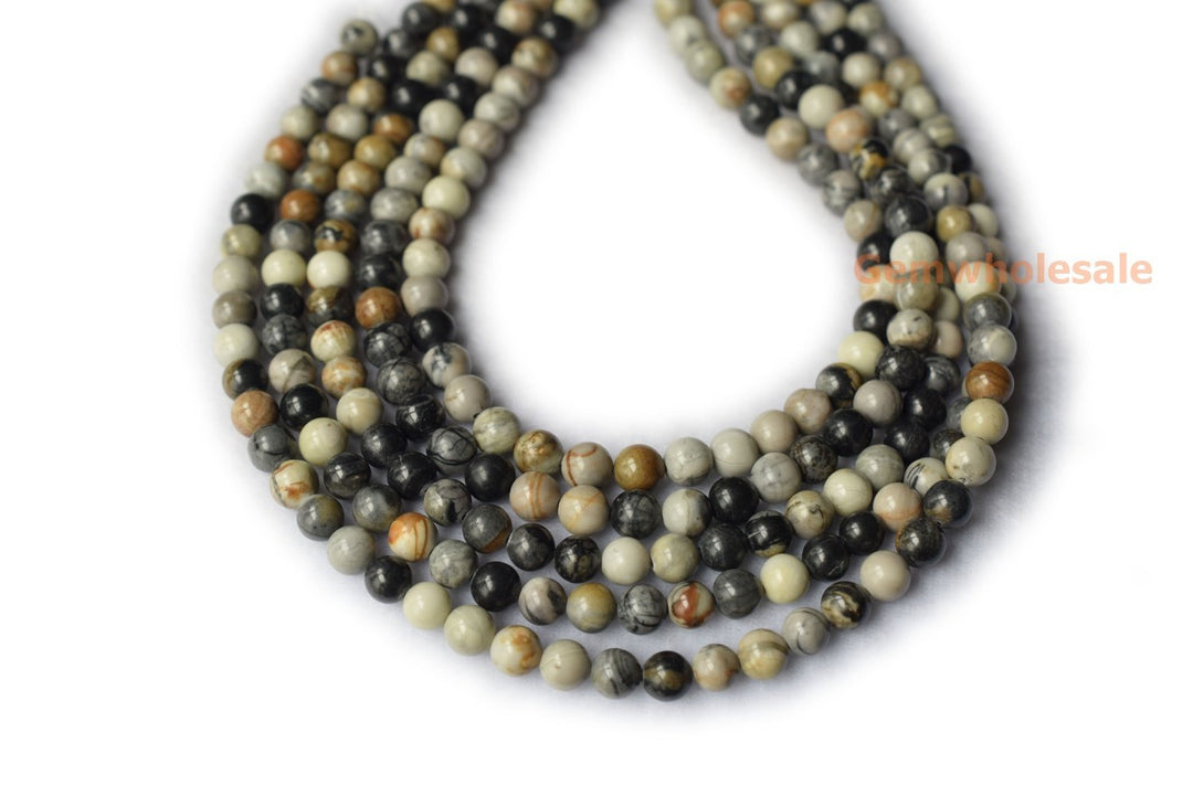 Picasso Jasper - Round- beads supplier