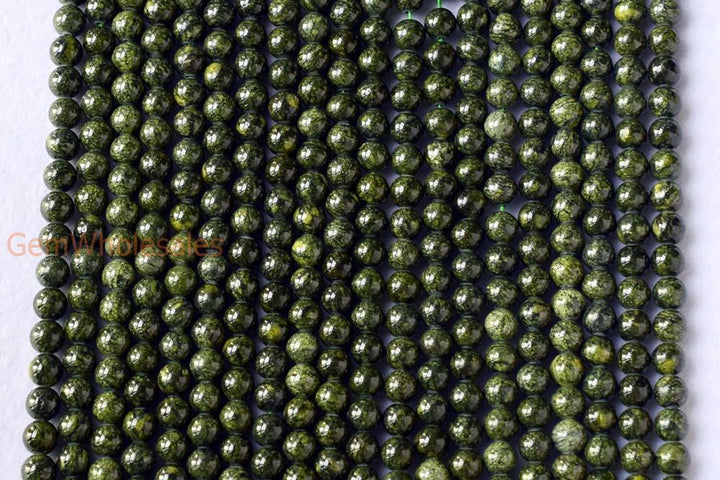 Snowflake Obsidian - Round- beads supplier