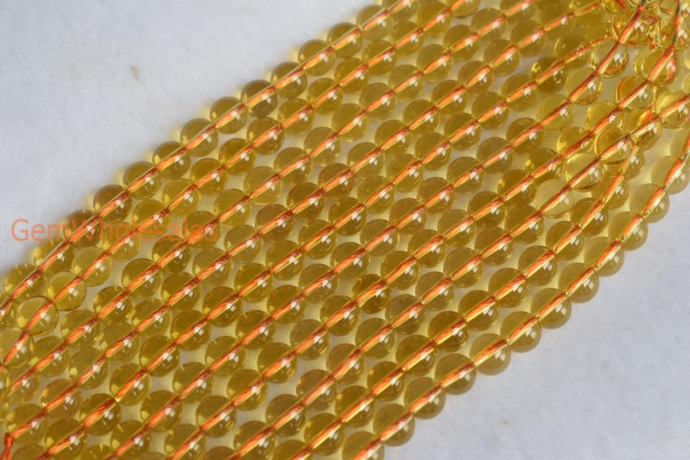 Citrine - round- beads supplier