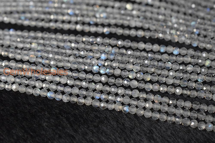 Labradorite - Round faceted- beads supplier