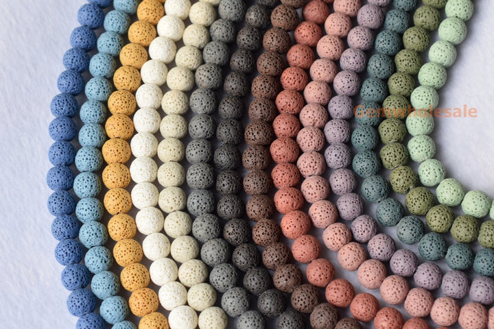 Lava - Round- beads supplier
