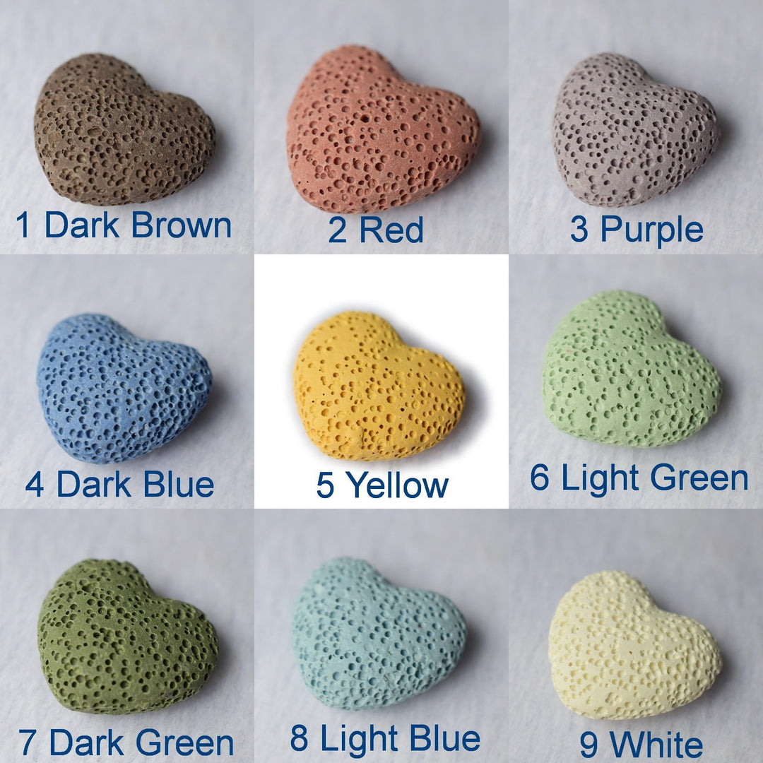 Lava - Heart- beads supplier