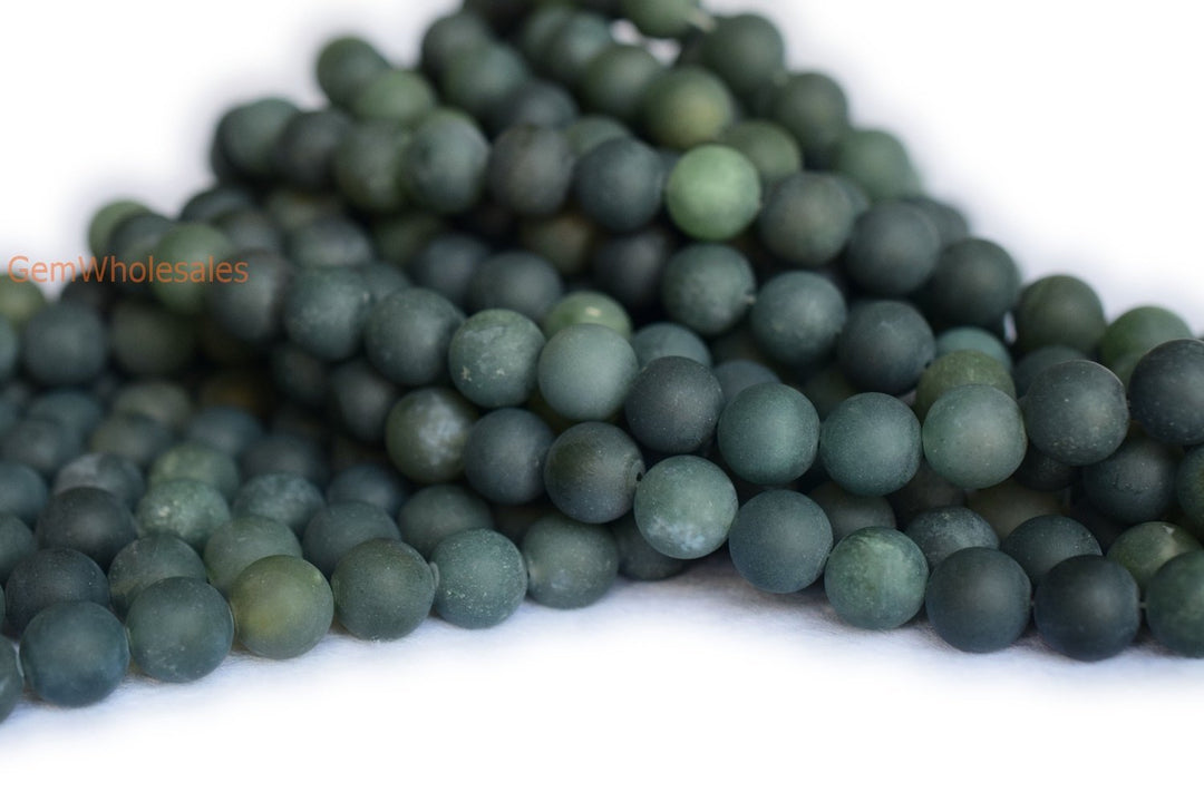 moss Agate - Round- beads supplier