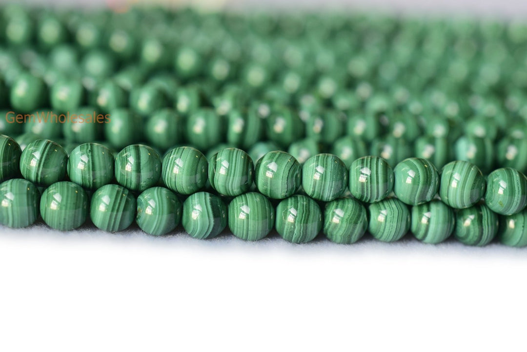 Malachite - Round- beads supplier