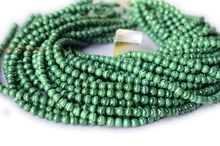 Malachite - Round- beads supplier