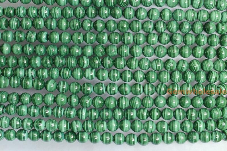 Malachite - Round- beads supplier