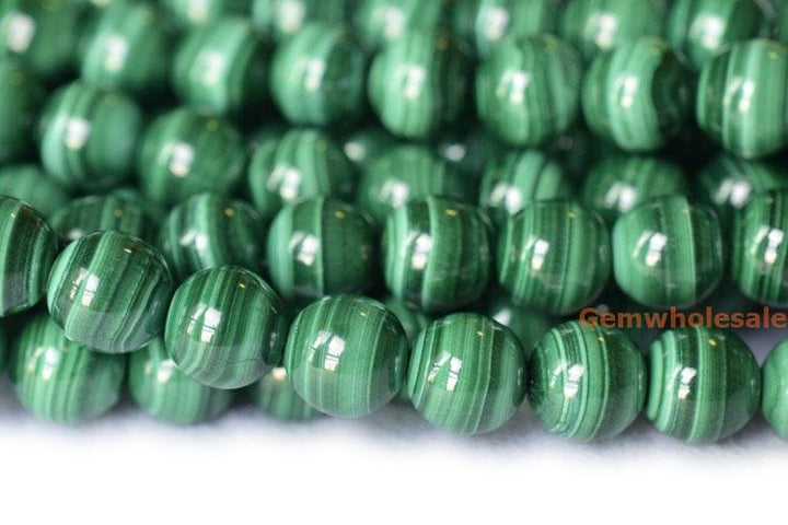 Malachite - Round- beads supplier