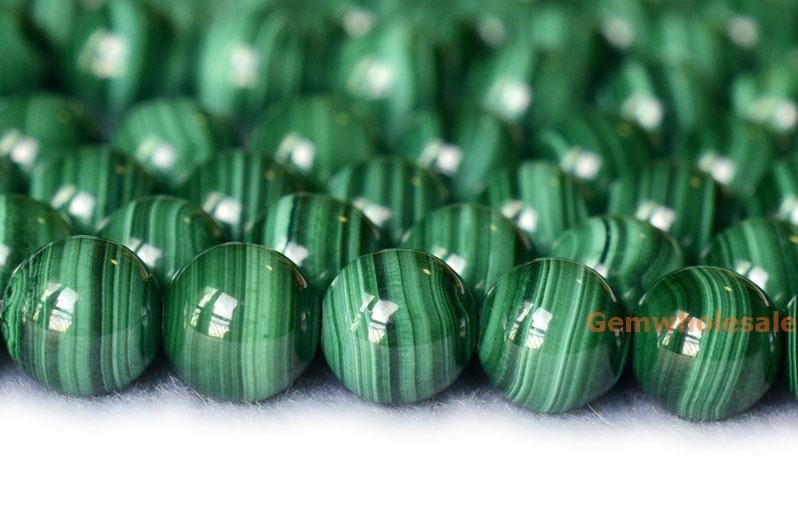 Malachite - Round- beads supplier