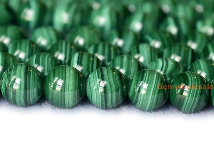 Malachite - Round- beads supplier