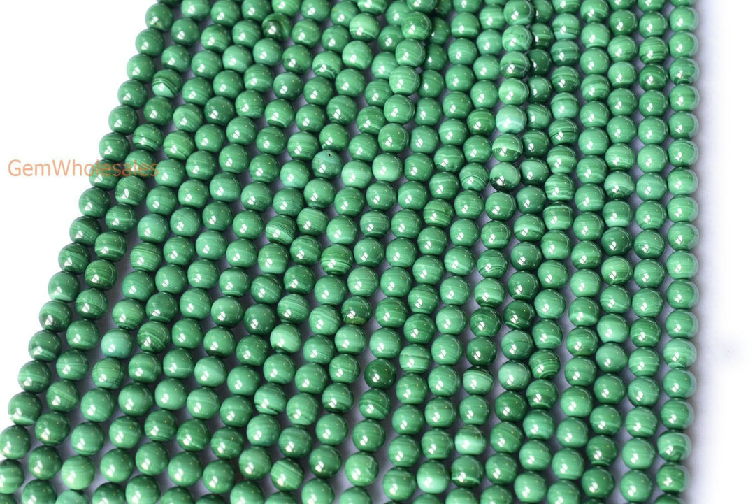 Malachite - Round- beads supplier