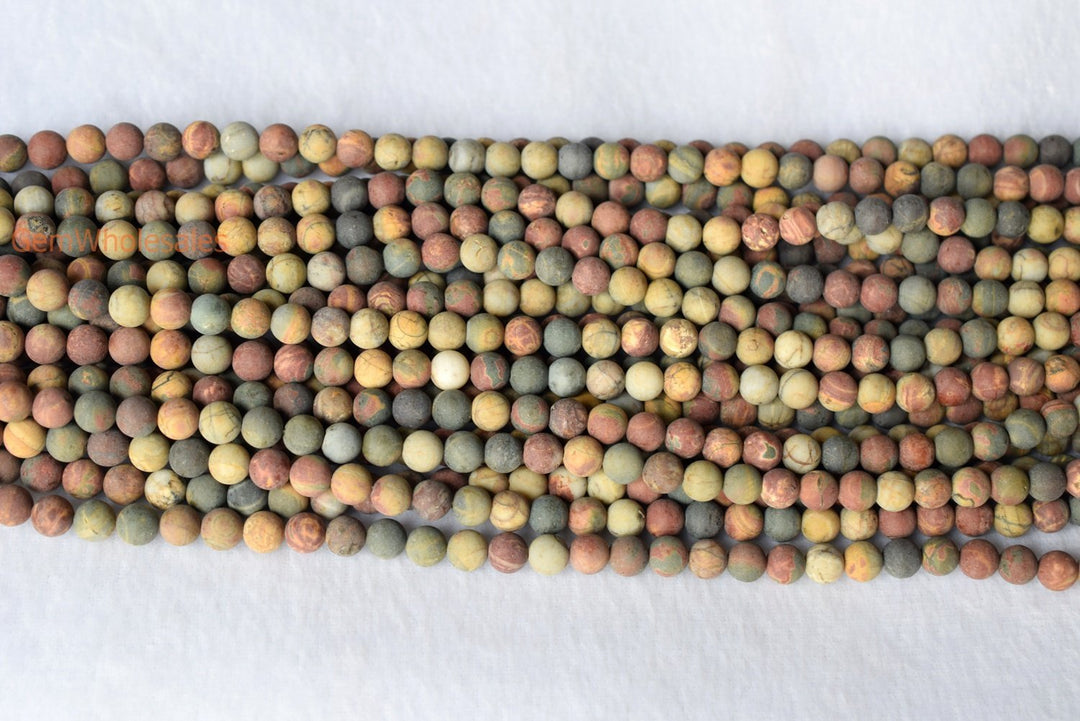Picasso Jasper - Round- beads supplier
