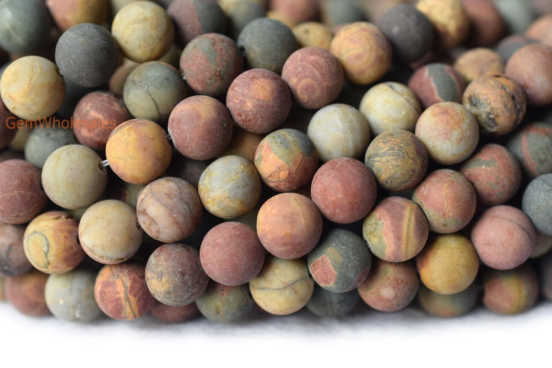 Picasso Jasper - Round- beads supplier