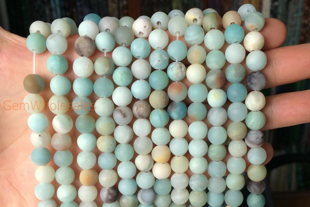 Amazonite - Round- beads supplier