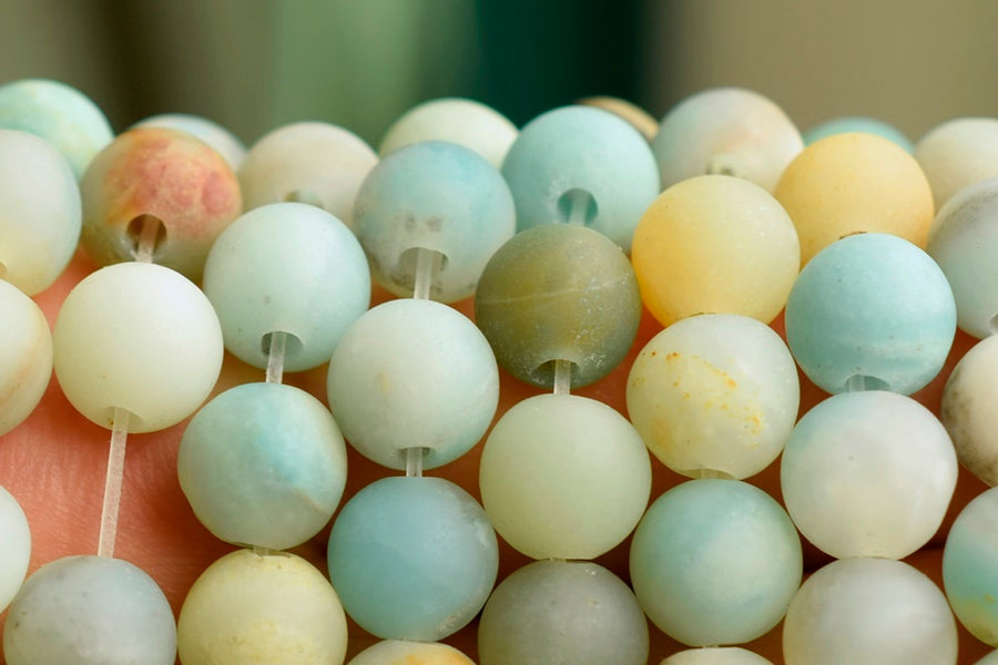 Amazonite - Round- beads supplier